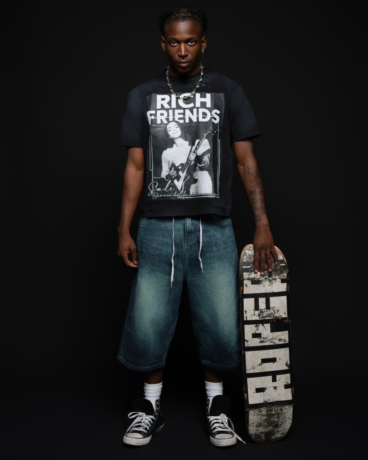 The “Old Skool” Jorts (Blue)