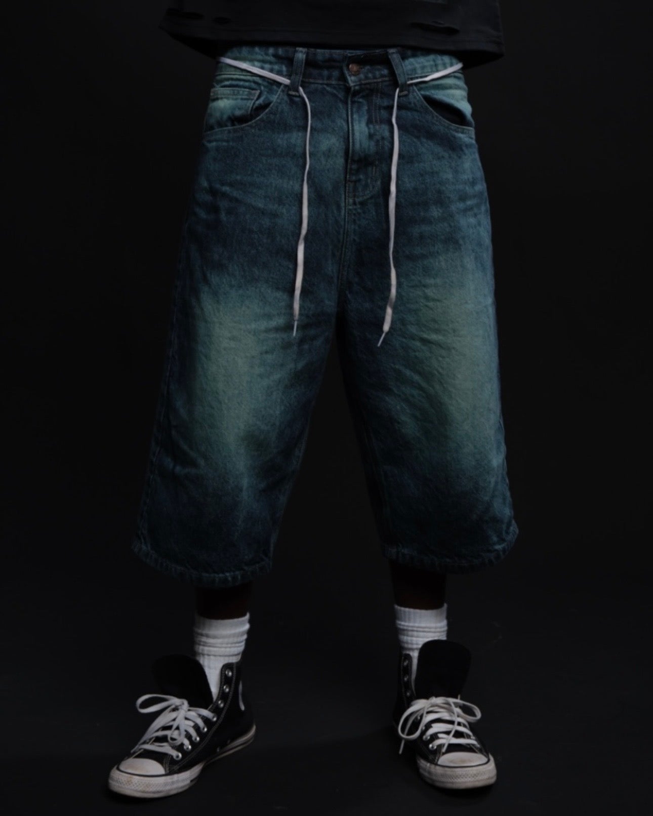 The “Old Skool” Jorts (Blue)