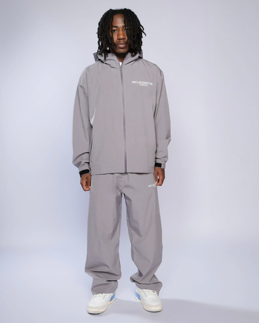 The “RichFriends Tech” Zip-Up (Grey)
