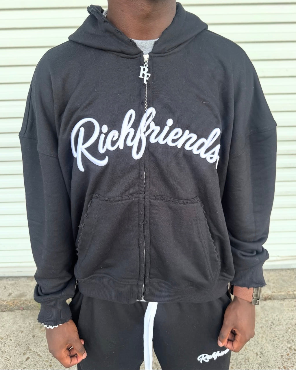 The “Everyday” Zip-Up (Black)