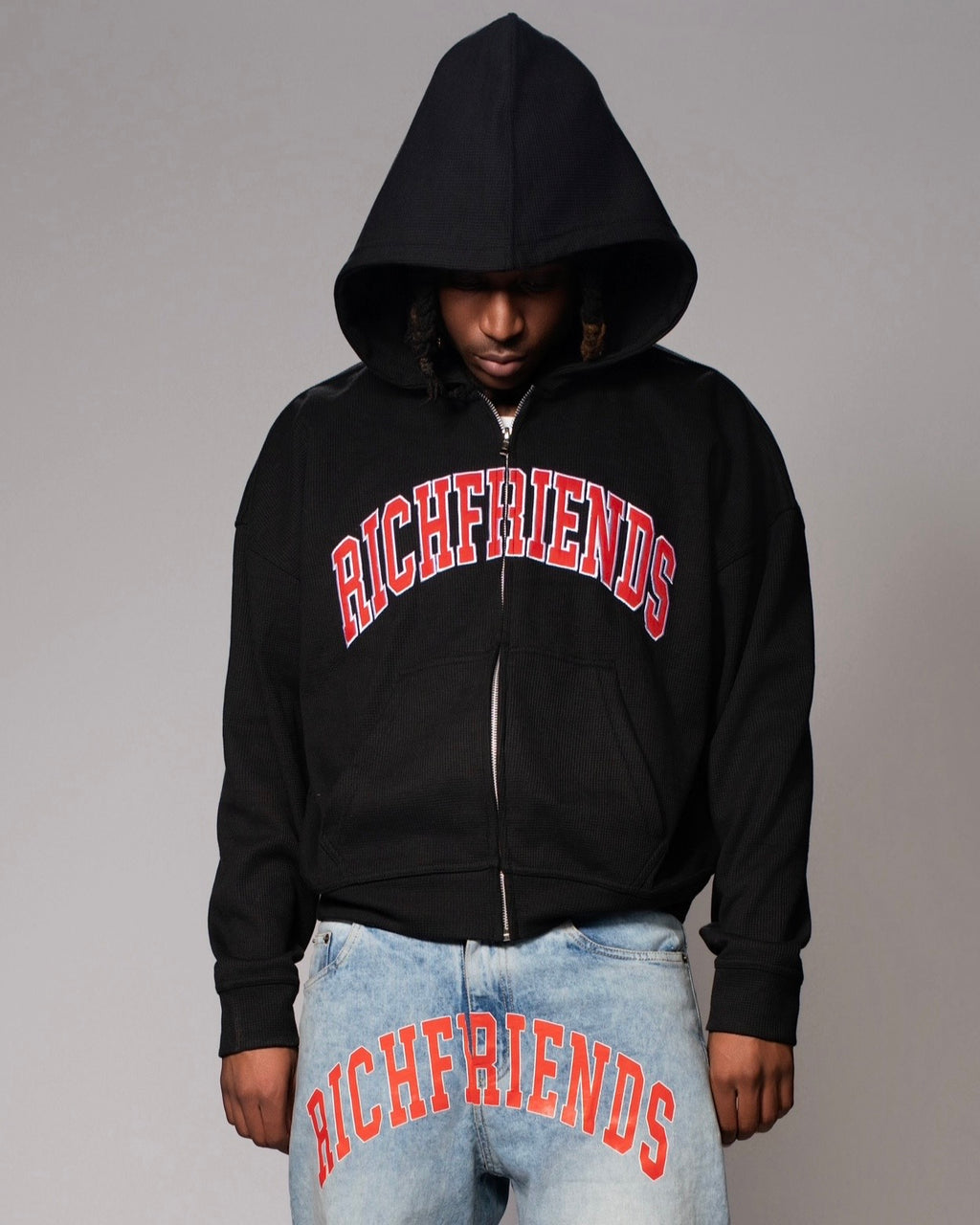 The “Gaufré” Zip-Up