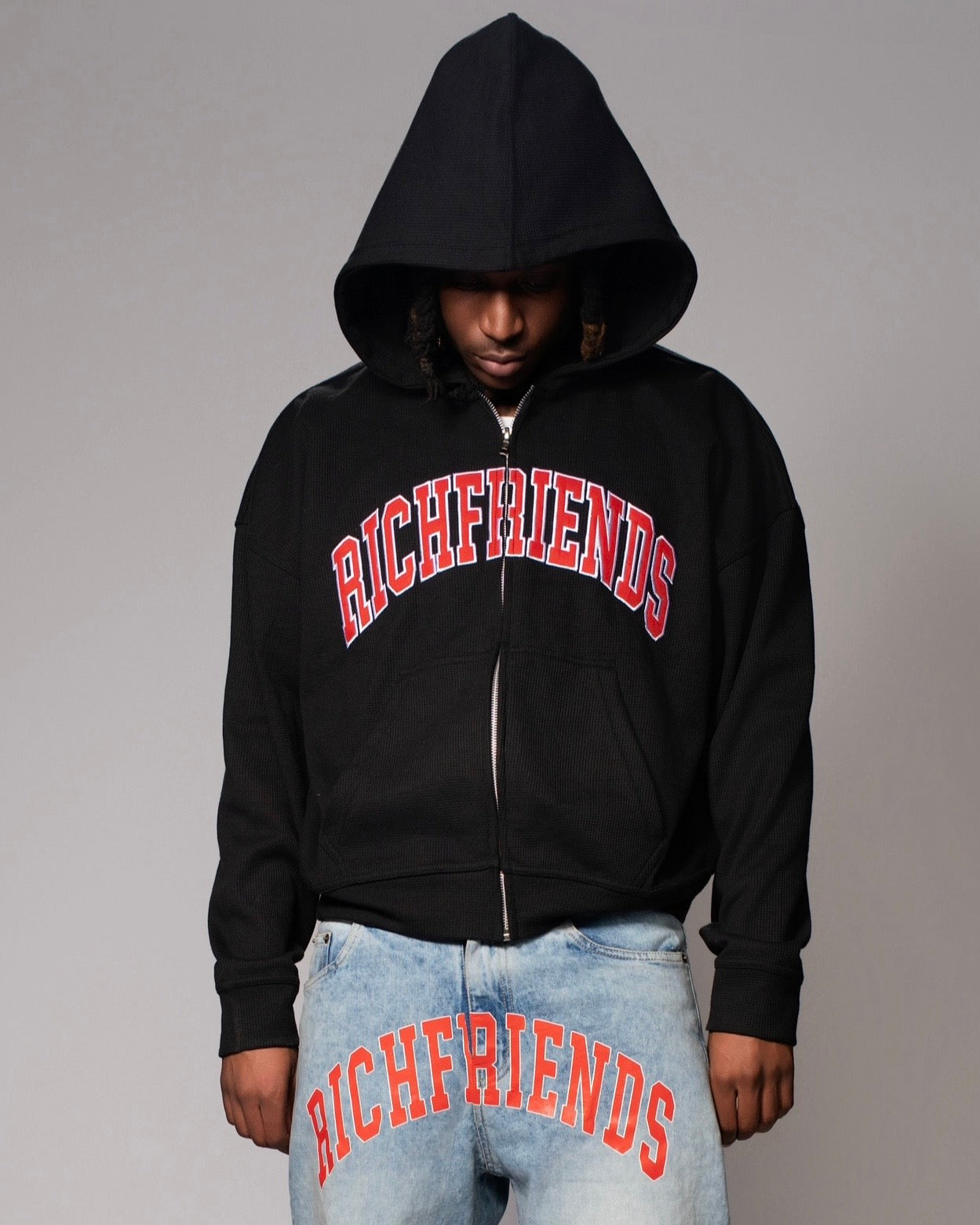 The “Gaufré” Zip-Up
