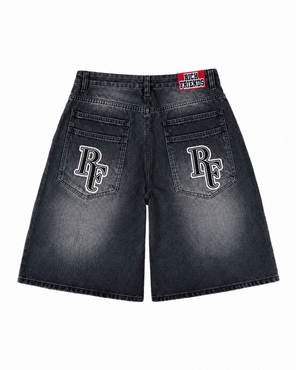 The “Old Skool” Jorts (Black)