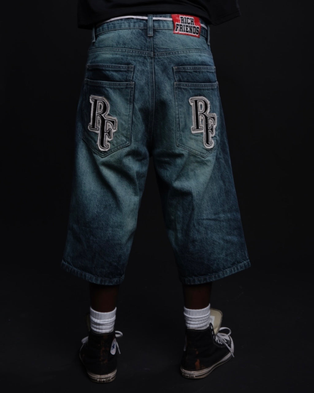 The “Old Skool” Jorts (Blue)