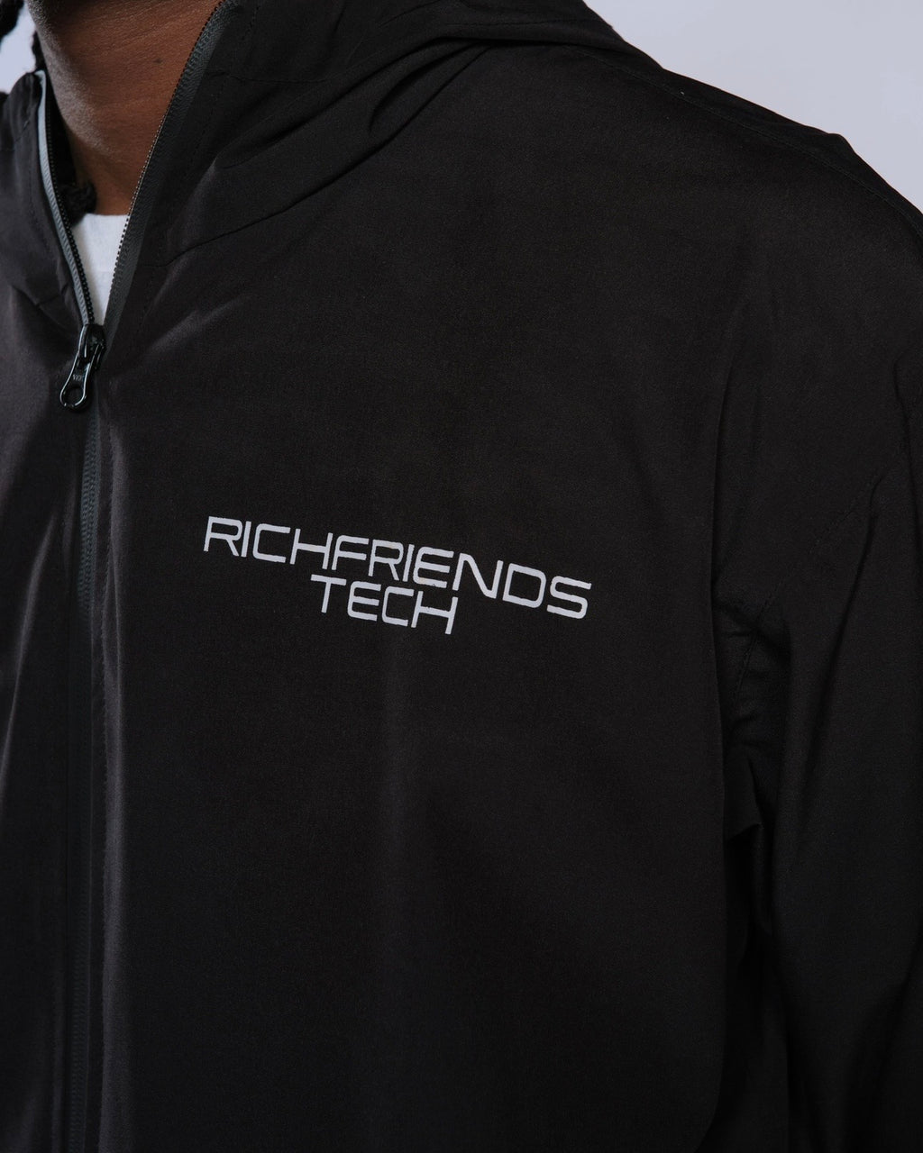 The “RichFriends Tech” Zip-Up (Black)