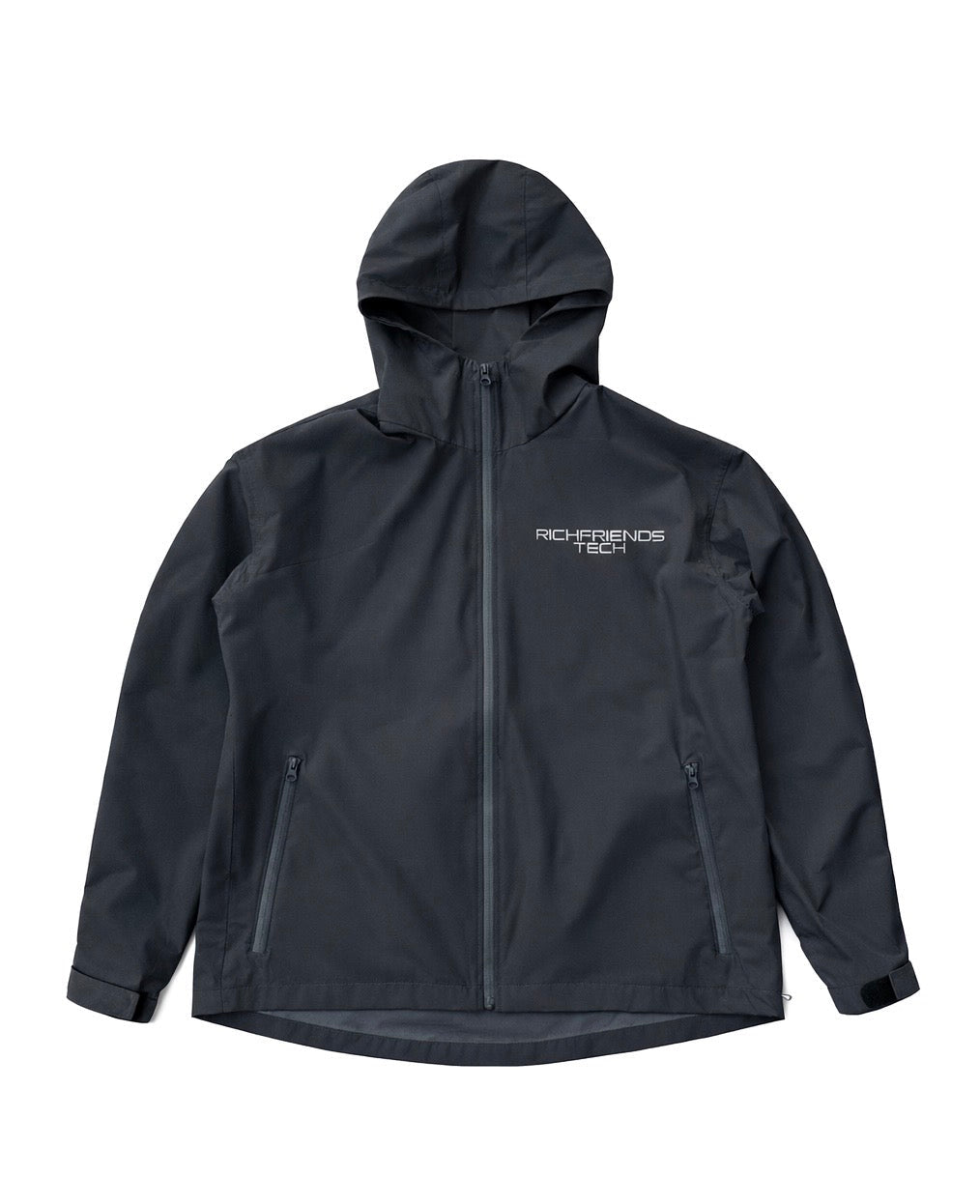 The “RichFriends Tech” Zip-Up (Black)