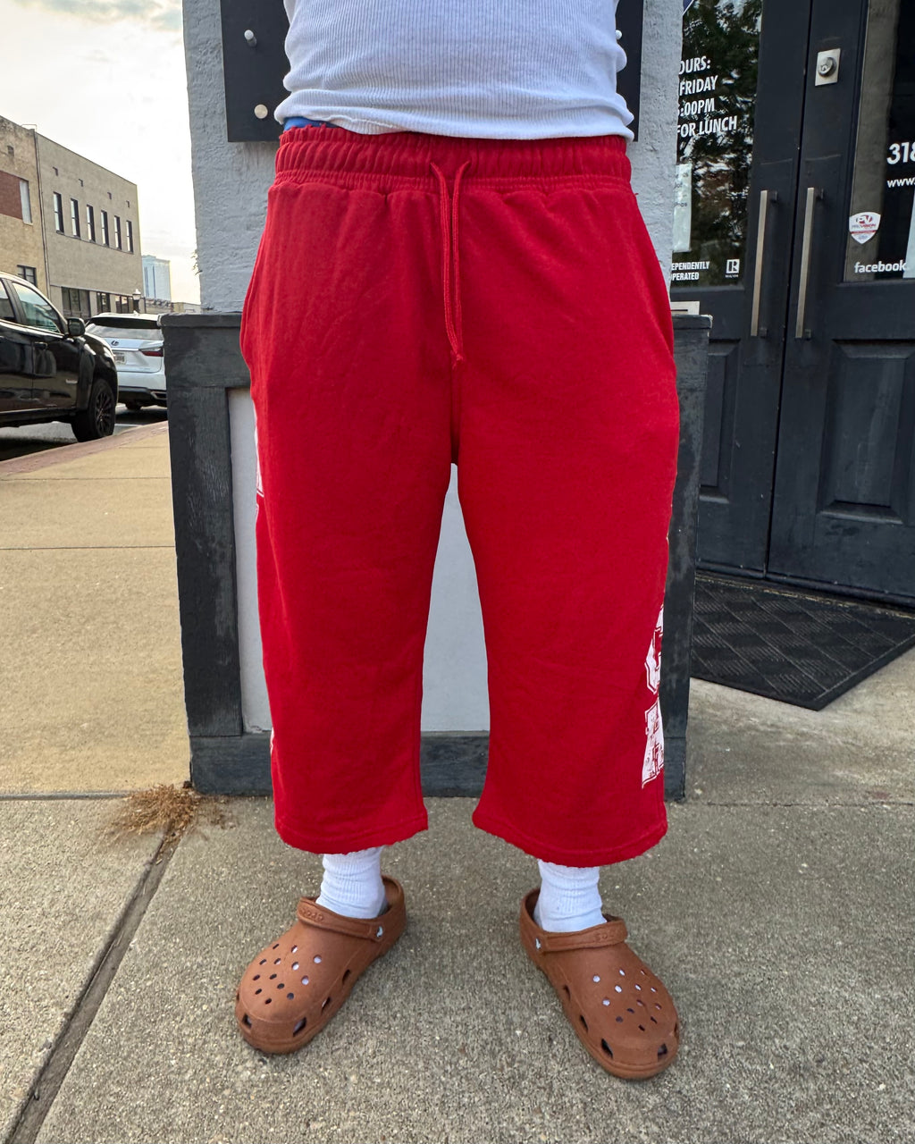 The “Icon” Baggy Shorts (Red)