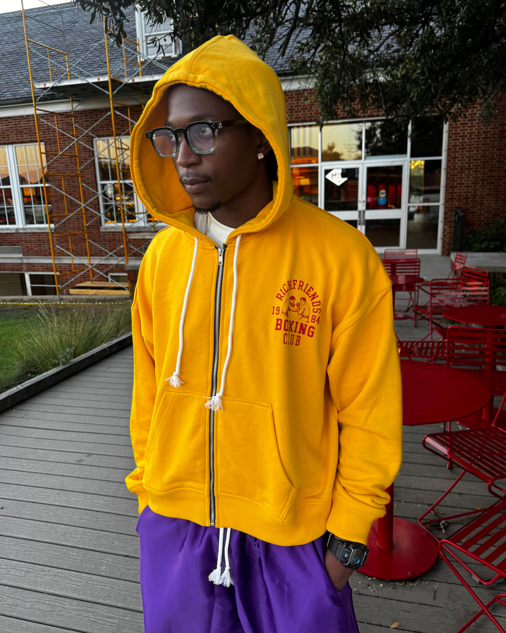 The “Fight Night” Zip-Up