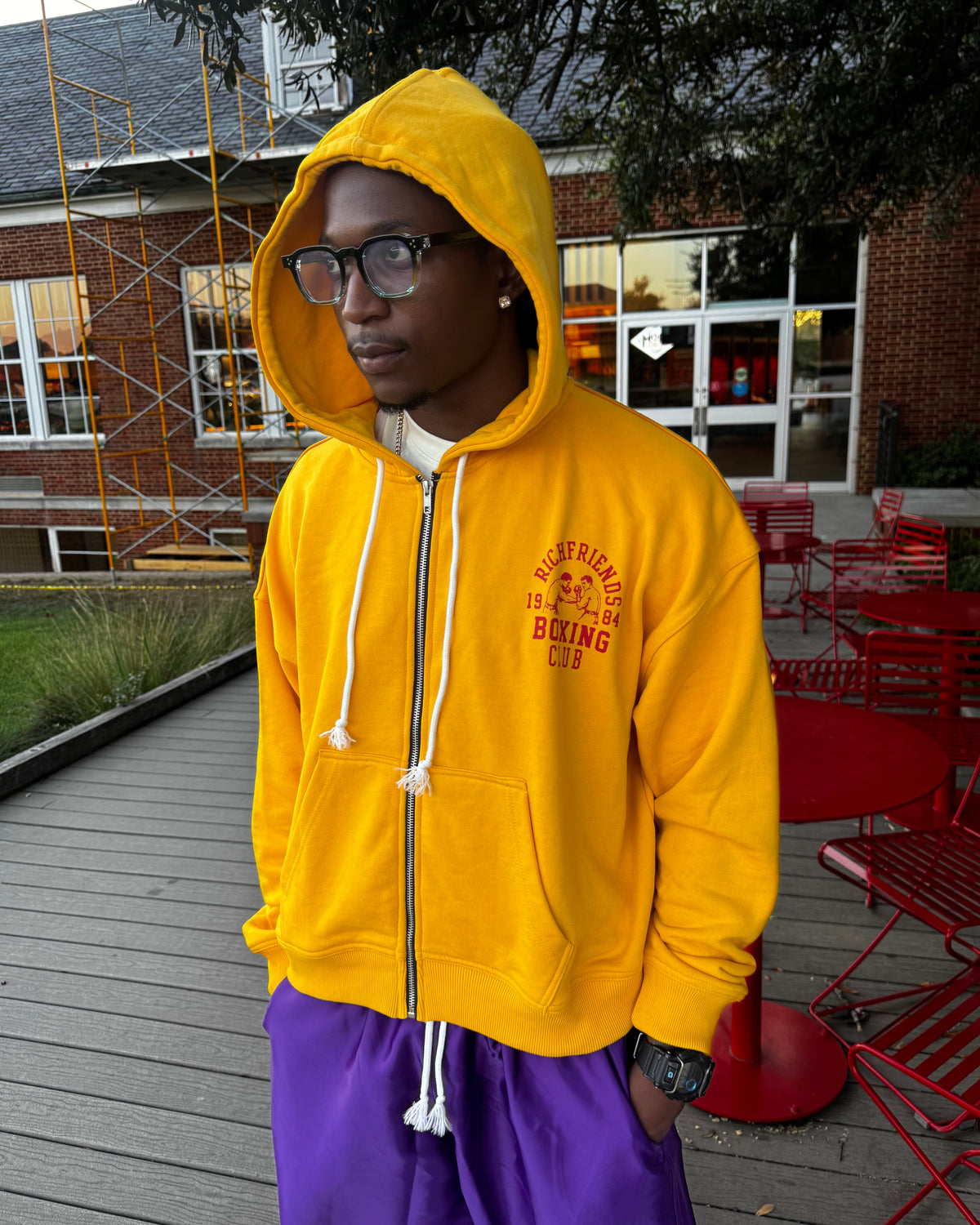 The “Fight Night” Zip-Up