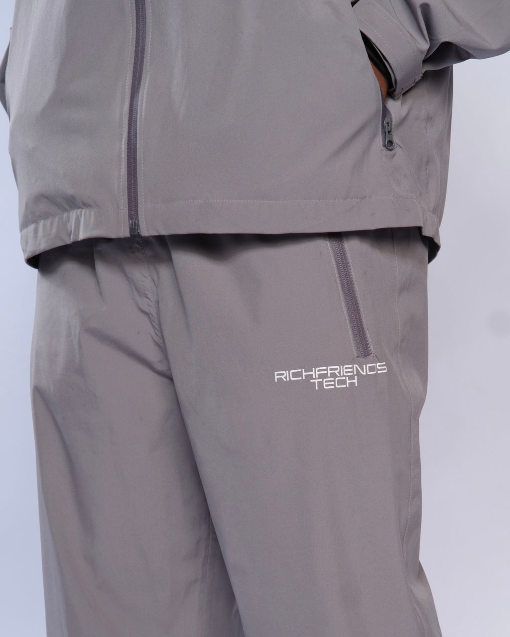 The “RichFriends Tech” Sweatpants (Grey)